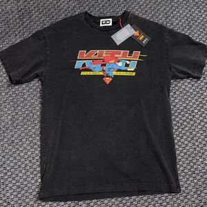 KITH vintage Black Superman Graphic T-Shirt